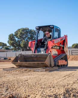 Tracked Skidsteer Hire Bobcat hire You operate You save digger