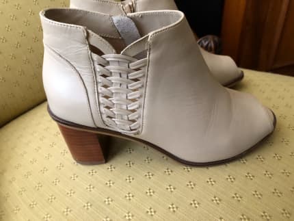 Open toe ankle sale boots australia