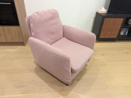 EKOLSUND recliner, Gunnared light brown-pink - IKEA