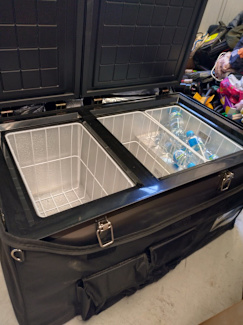 oztrail fridge freezer 80l review