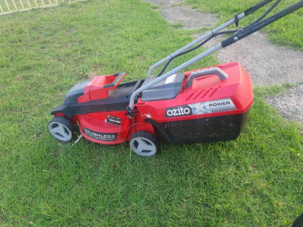 Ozito power x change lawn mower discount