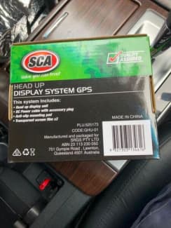 SCA GPS Heads Up Display