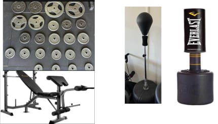 Gold's gym xr cheap 8.1 combo bench