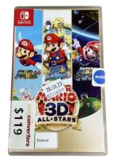 mario 3d all stars games