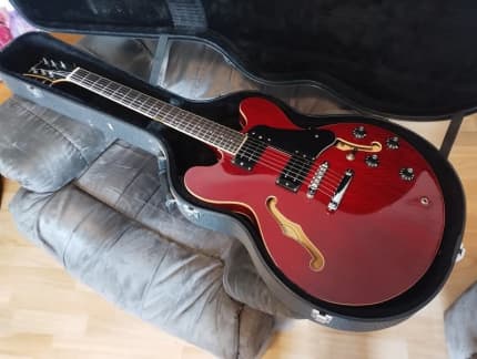 ES-335 STYLE 1993 SAMICK SAN-450 WITH JBE PICKUPS | Guitars & Amps