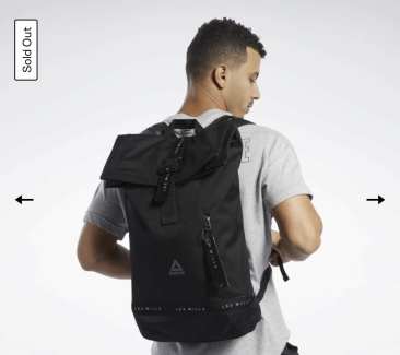 reebok les mills bag