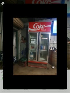 coca cola fridge olx