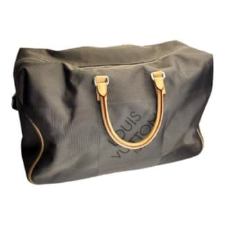 Louis Vuitton Black Canvas Geant Souverain Duffle Bag Louis Vuitton