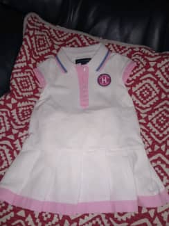 Baby girl tommy hot sale hilfiger outfit