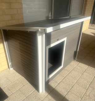 Ecoflex Rustic Lodge Dog Kennel Grey LARGE Pet Products Gumtree Australia Joondalup Area Edgewater 1327407619