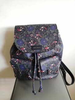 Jack wills black online backpack