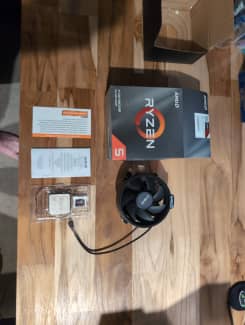 AMD Ryzen 5 3600 CPU in box with cooler. Components Gumtree