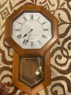 Seiko timber pendulum wall clock not working Clocks Gumtree