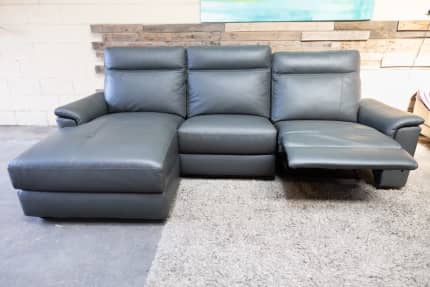 Nick scali leather online recliner lounges