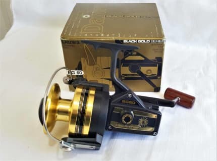 reel Vintage Daiwa Black Gold BG90 (Made in Japan) di Greyskymorning |  Tokopedia