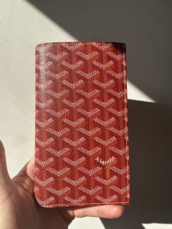 Goyard Saint Pierre Card Holder Red