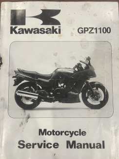 GPZ1100 サービスマニュアル Kawasaki GPZ1100 サービスマニュアル 整備書 カワサキ K253_173