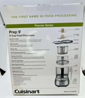 Cuisinart Premier Series Food Processor, Prep 9, 9-cup
