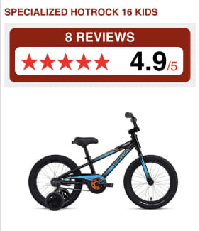 SPECIALIZED Hotrock 16 Coaster Bike Boys | Kid's Bicycles