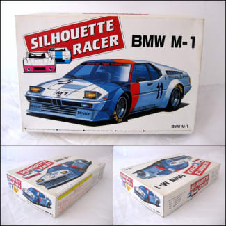 Aoshima 17473 BMW M-1 Silhouette Racer Scale 1/24 Model