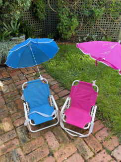 beach chairs and umbrellas for sale