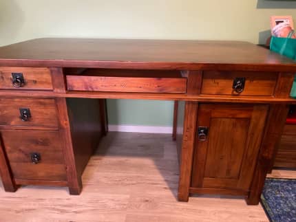 gumtree timber desk