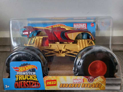  Hot Wheels Oversized Monster Truck Iron Man 2022