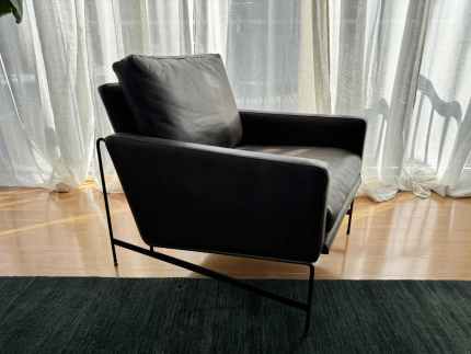 Leather Arm Chair Chocolate colour Excellent Condtn Armchairs in Surry Hills NSW Gumtree Australia