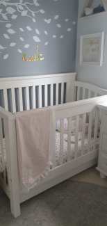 COCOON FLAIR 5 IN 1 WHITE COT Cots Bedding in Chester Hill NSW Gumtree Australia