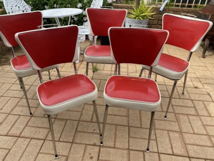 vinyl kitchen chairs for sale