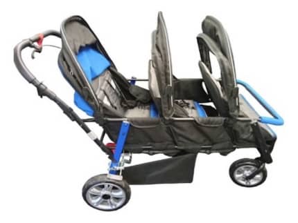 Six hotsell seater pram