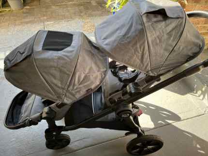 Double pram 2023 Baby Jogger City Select 2 Stroller Radiant Slate Prams Strollers in Ashfield NSW Gumtree Australia