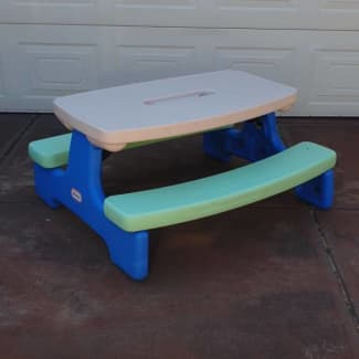 little tikes play table with storage