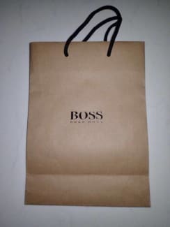 Hugo boss paper online bag