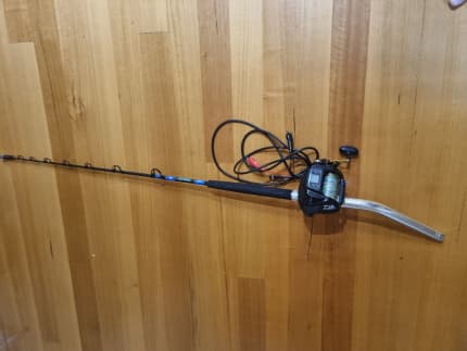 Daiwa tanacom 1000 electric reel, Fishing