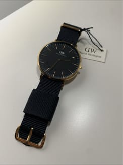 Daniel Wellington - Classic Cornwall 40mm Rose Gold & Black Watch