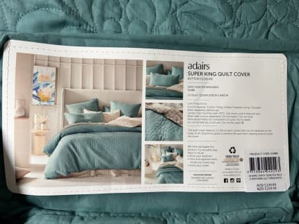 Adairs super outlet king doona covers