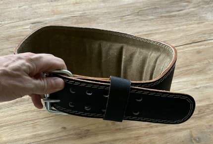 Harbinger 6 inch Leather Weight Lifting Belt