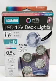 holman led 12v deck lights