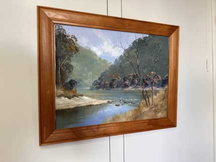 Stephen Franks Original Framed Oil Painting, Art