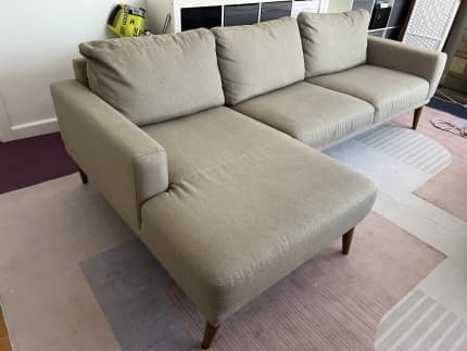 freedom 3 seater chaise