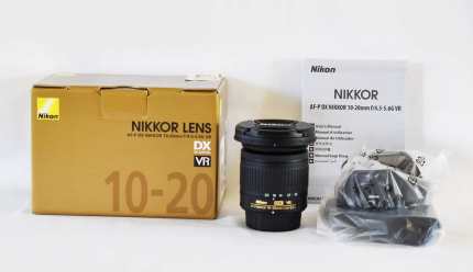 Nikon AF-P DX 10-20mm f/4.5-5.6G VR Wide Angle Lens - New ...