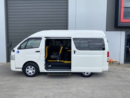 Toyota hiace disabled hot sale van for sale