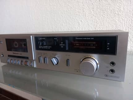 VINTAGE JAPAN TECHNICS RS-M225 TECHNICS CASSETTE PLAYER WORKING