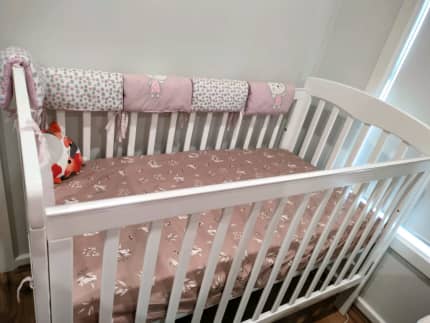 Grotime jiminy sale cot white