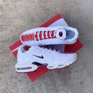 White tns outlet red tick