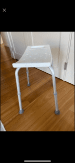 Shower discount stool bunnings