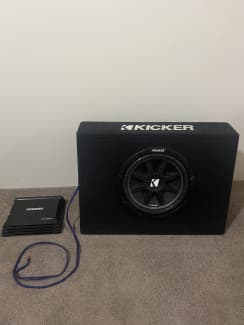 kicker 44kkp210 sub and amp combo