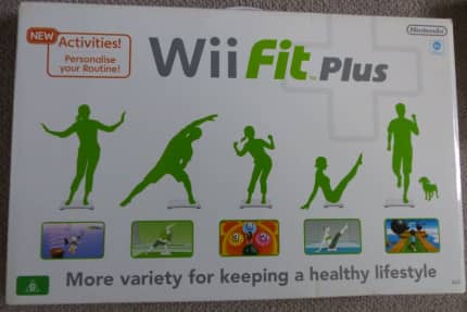 Wii Fit Plus games including balance training games: A) Soccer
