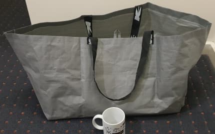 CHEAP Large Grey Kmart Shopping Bag like NEW Carlton pickup